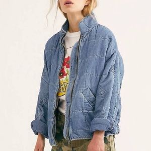 Free People Dolman Quilted Jacket Size Medium